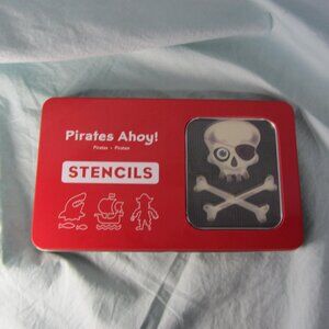 🐸 pirates ahoy! stencil set NIB mud puppy (w2772)